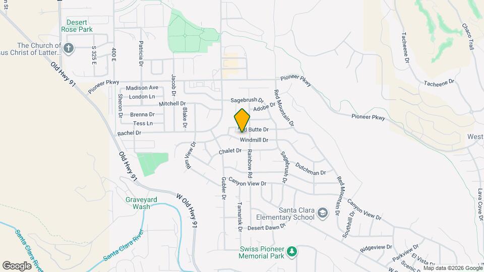 3546 Windmill Dr Map and Location Details