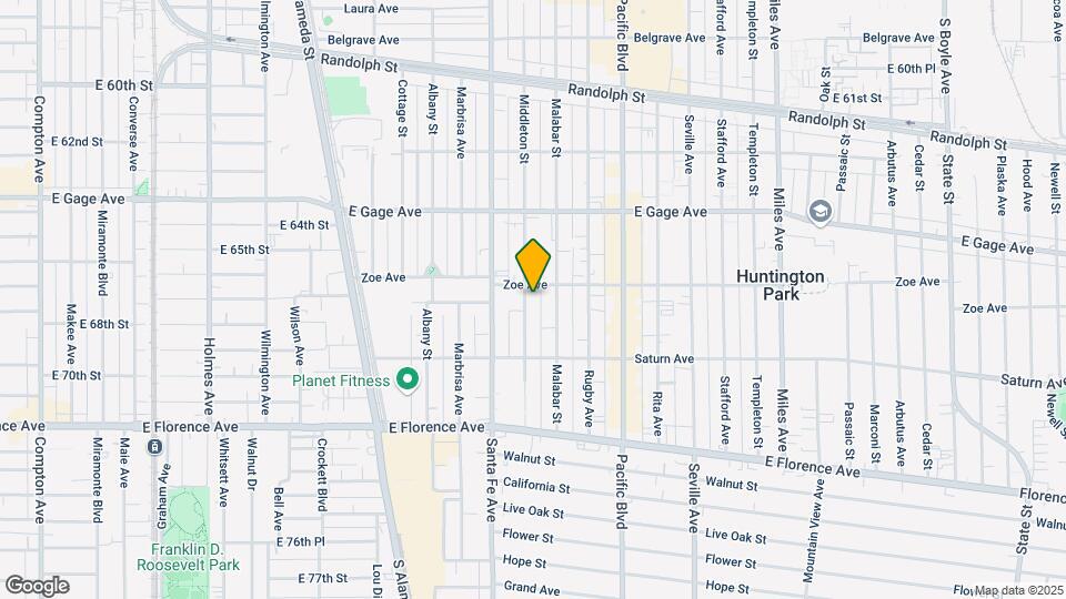 6614 Middleton St Map and Location Details