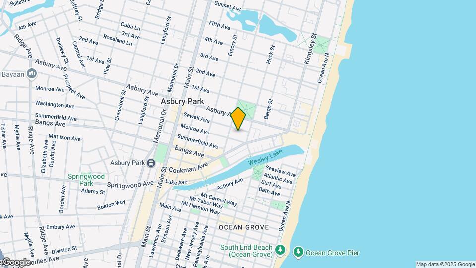 410 Sewall Ave Mapa y Detalles de la Ubicación