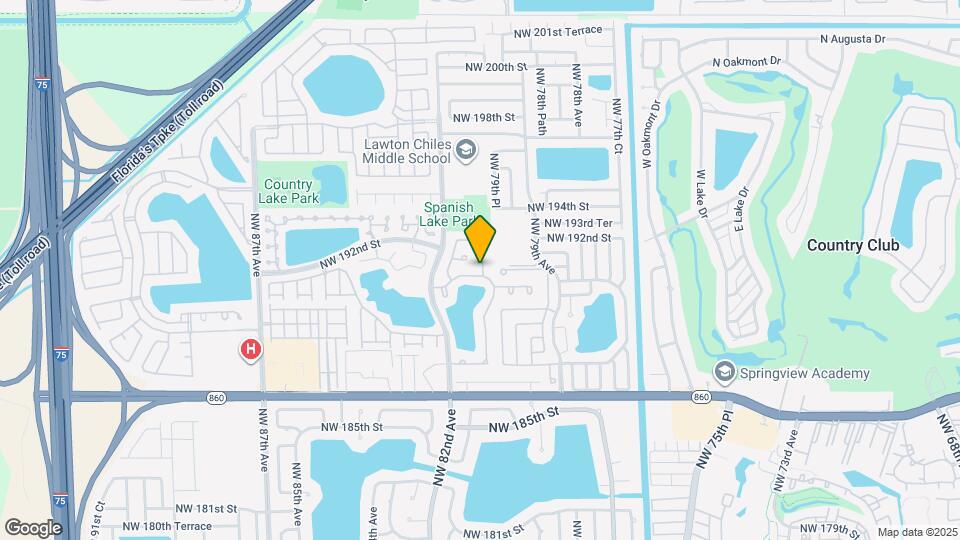 8041 NW 191st St Map and Location Details