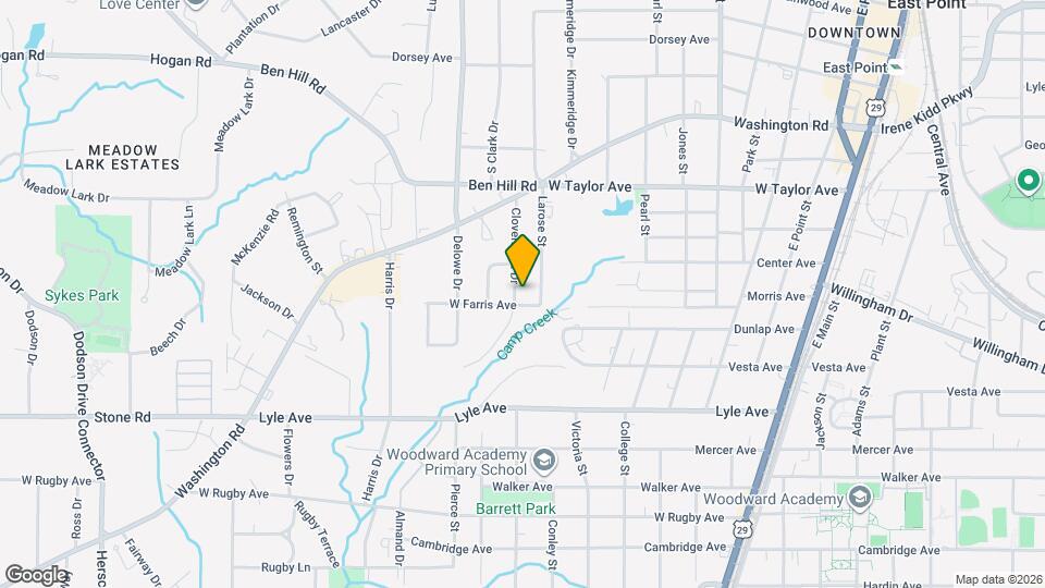 3132 Cloverhurst Dr Map and Location Details