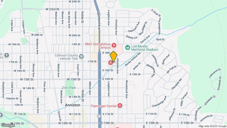 1625 Christine Dr Map and Location Details
