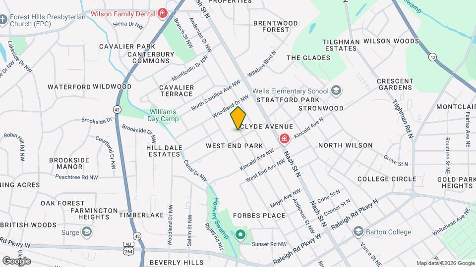 1503 Branch St NW Map and Location Details