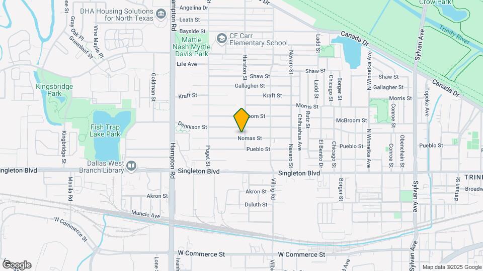1907 Nomas St, Unit D7507-10 Map and Location Details