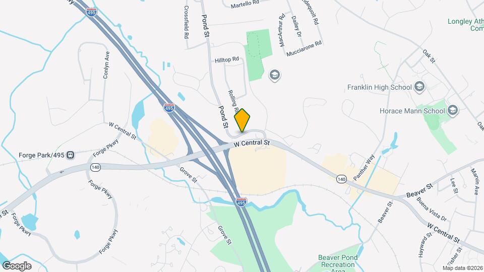 658 Old West Central St Map and Location Details