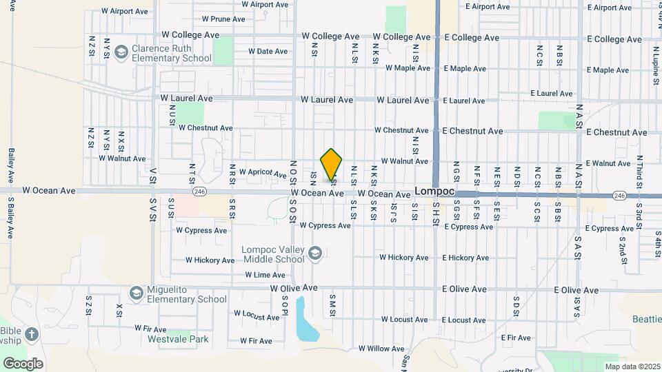 Ocean Avenue Apartments Mapa y Detalles de la Ubicación
