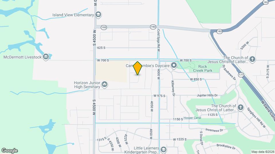 838 S Criddle Rd Map and Location Details