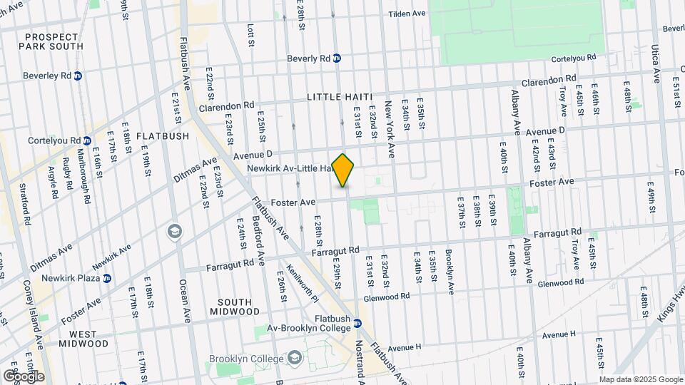 2913 Foster Ave Map and Location Details