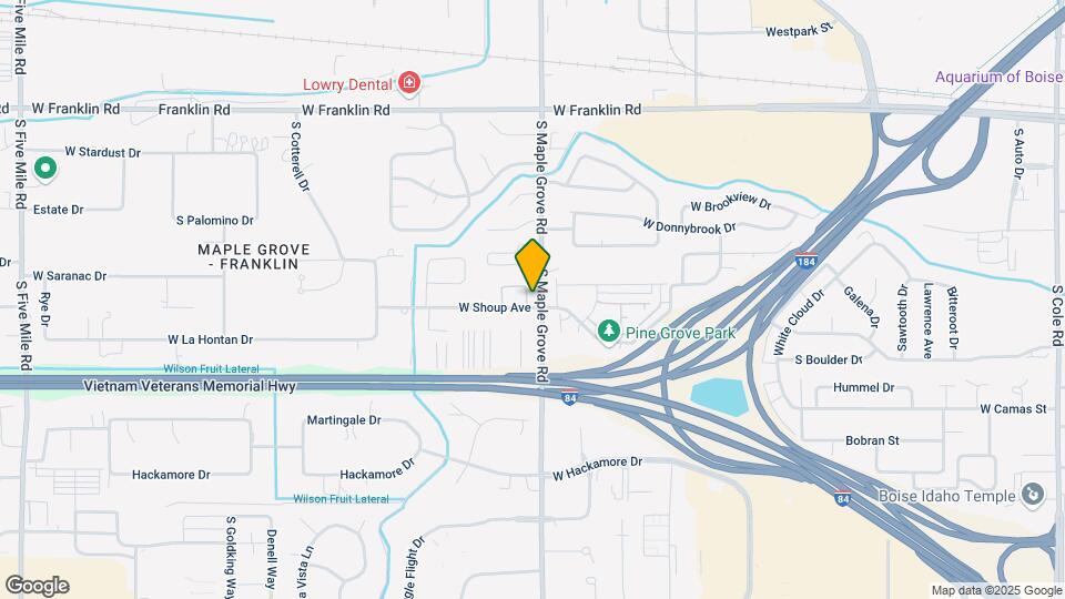 578 S Workland Ln Map and Location Details