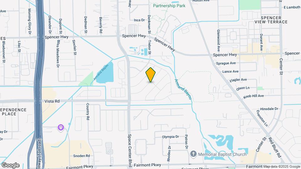 6358 Crestside Dr Map and Location Details