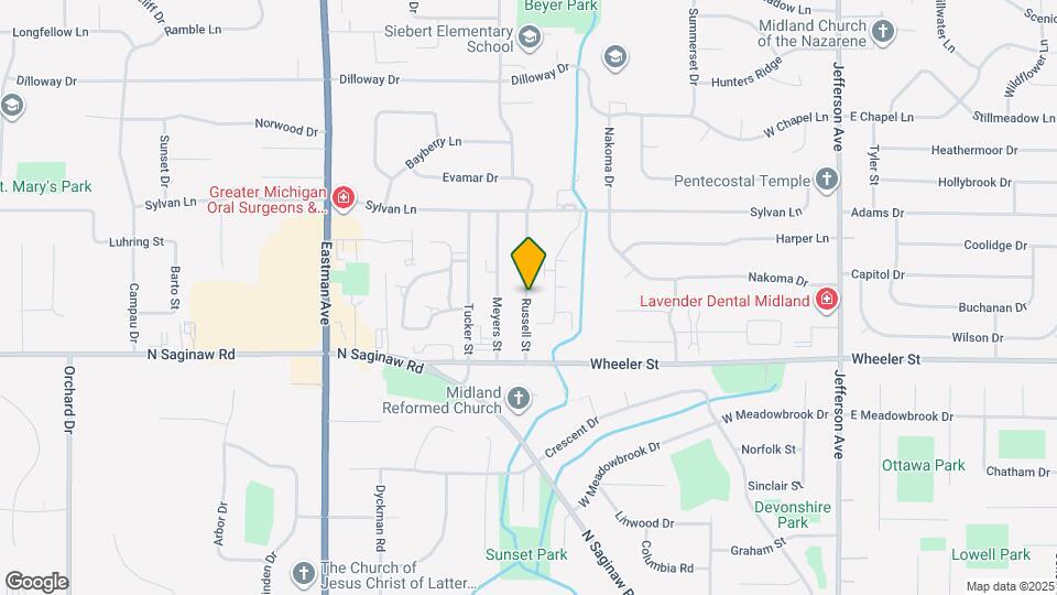 4908 Russell St Map and Location Details