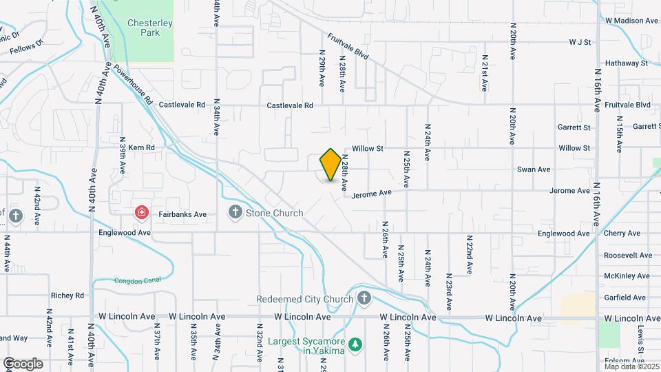 703 N 29th Ave Map and Location Details