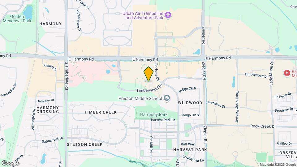 2602 Timberwood Dr Map and Location Details