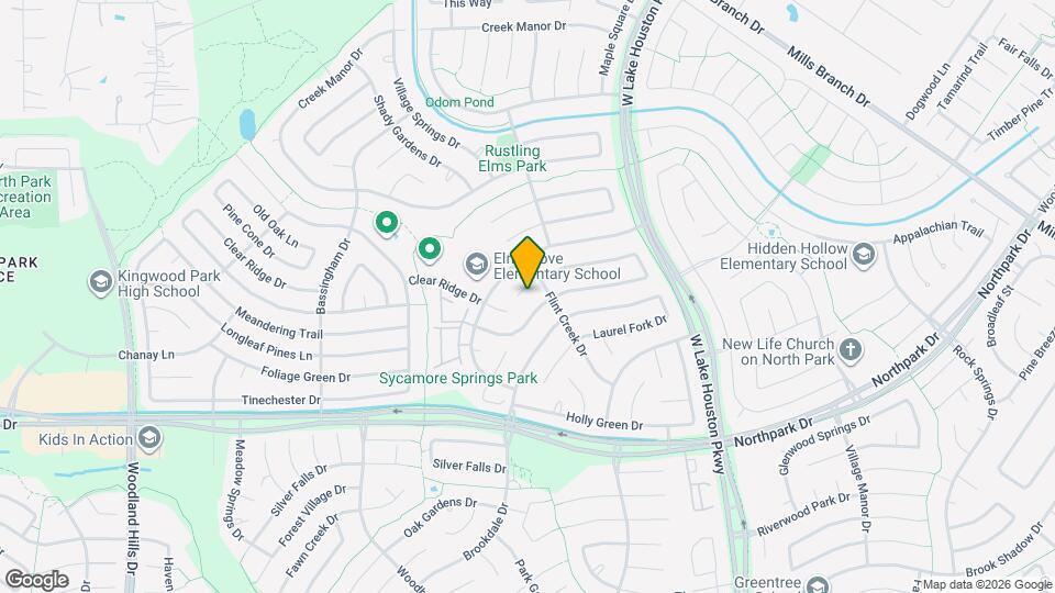 3010 Glen Spring Dr Map and Location Details