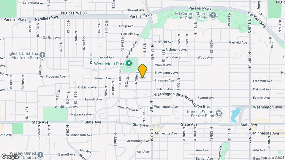 1836 Freeman Ave Map and Location Details