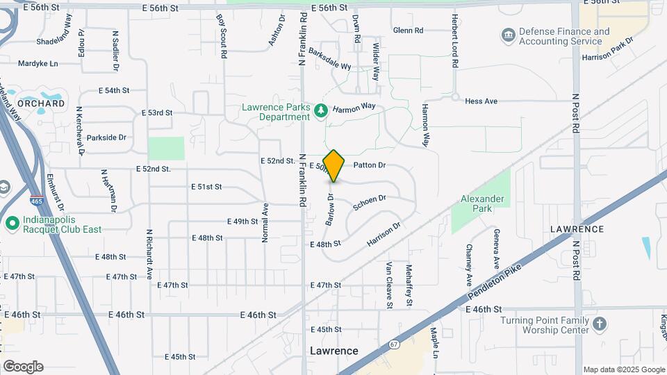 4917 Barlow Dr Map and Location Details