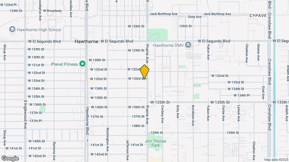 4012 W 133rd St Map and Location Details