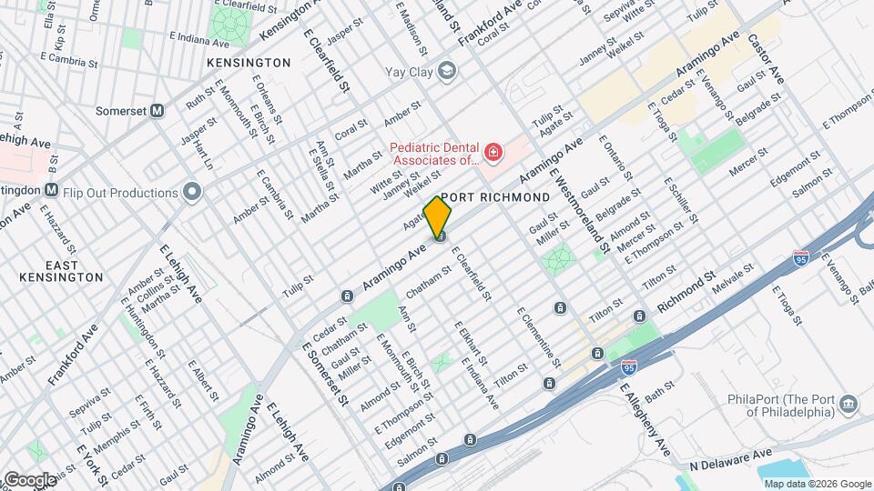 3077 Aramingo Ave Map and Location Details