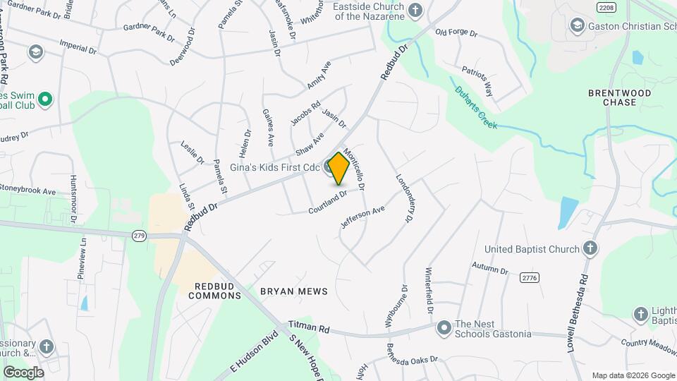 3030 Courtland Dr Mapa y Detalles de la Ubicación