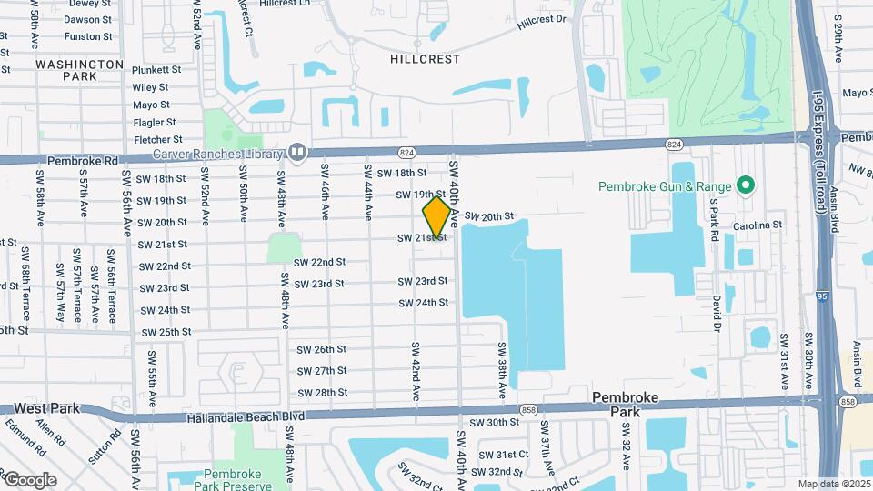 4020-4050 SW 21st St Map and Location Details
