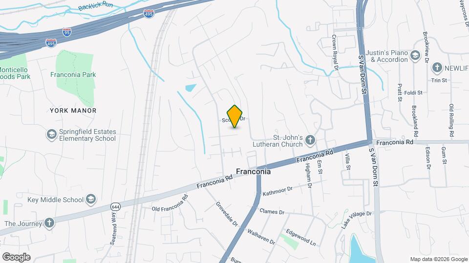 6104 Briarview Ct Map and Location Details