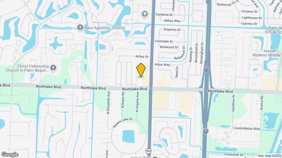 4576 Thornwood Cir Map and Location Details