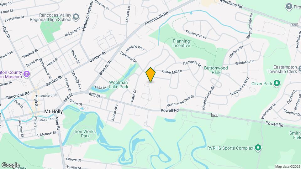 21 Parc Ridge Dr Map and Location Details