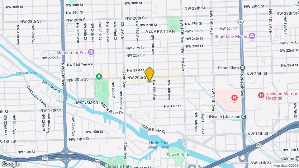 1927 NW 20th Ave-Unit -3 Map and Location Details