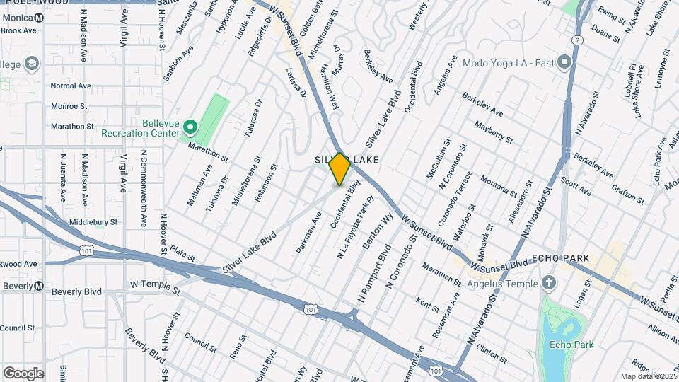846 Silver Lake Blvd Map and Location Details