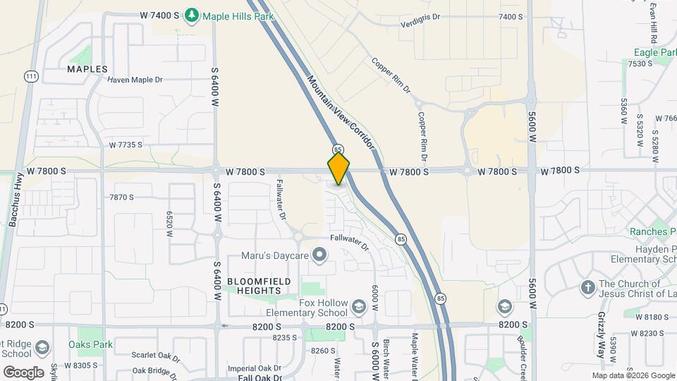 6049 W Sapphire St Map and Location Details