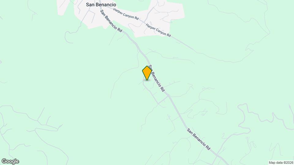 190 San Benancio Rd Map and Location Details
