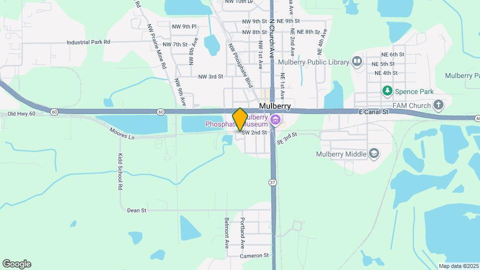 406 SW 2nd St Map and Location Details