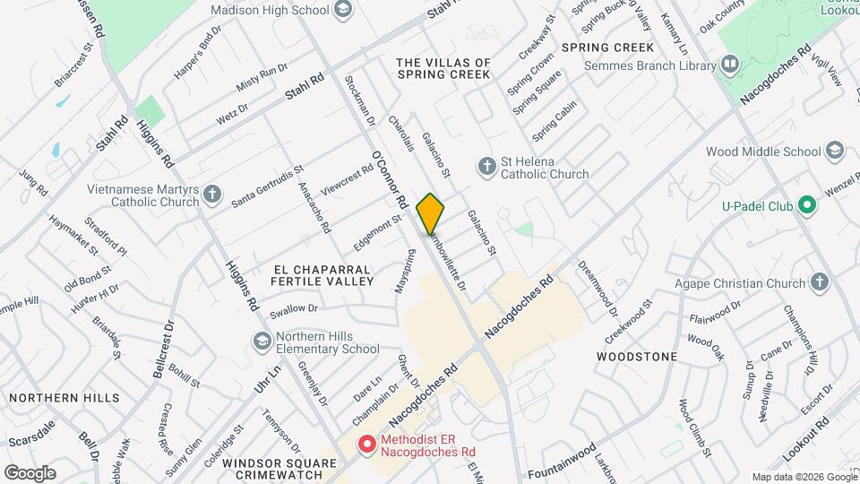 5326 Rambowllette Dr Map and Location Details