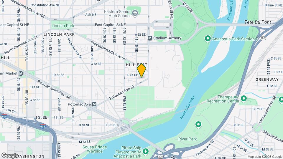 1818 Potomac Ave SE Mapa y Detalles de la Ubicación