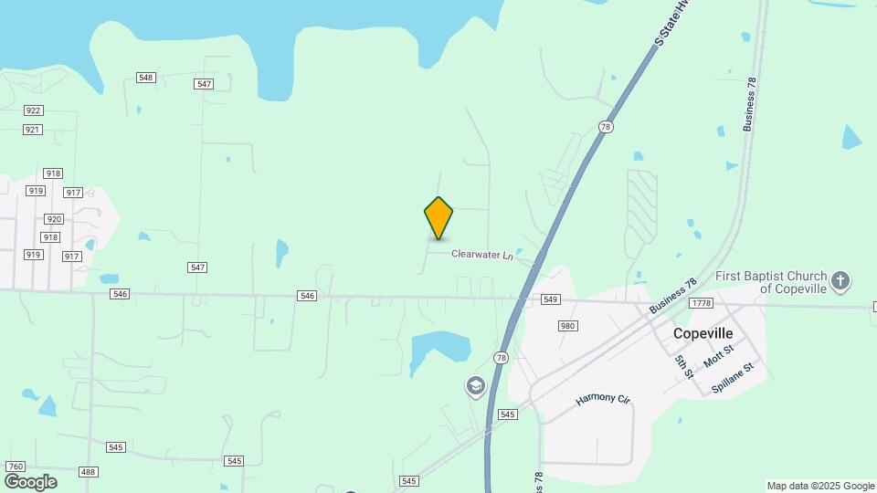 3930 Clearwater Ln Map and Location Details