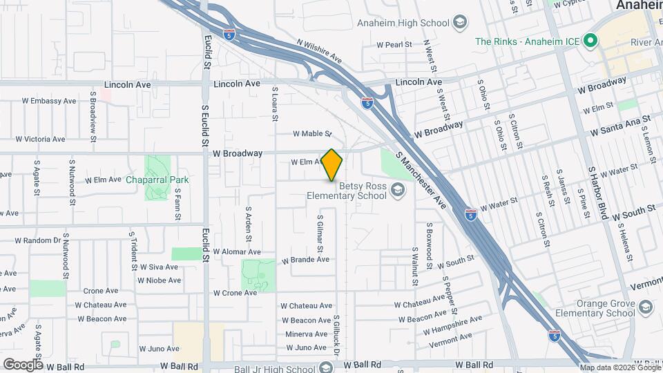 1500 W Alexis Ave Mapa y Detalles de la Ubicación