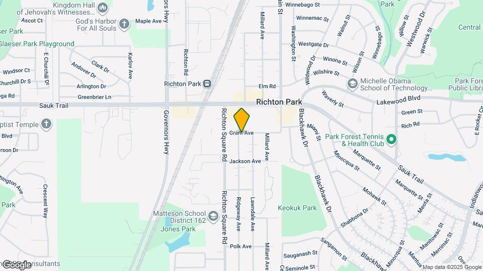 22403 Ridgeway Ave Map and Location Details