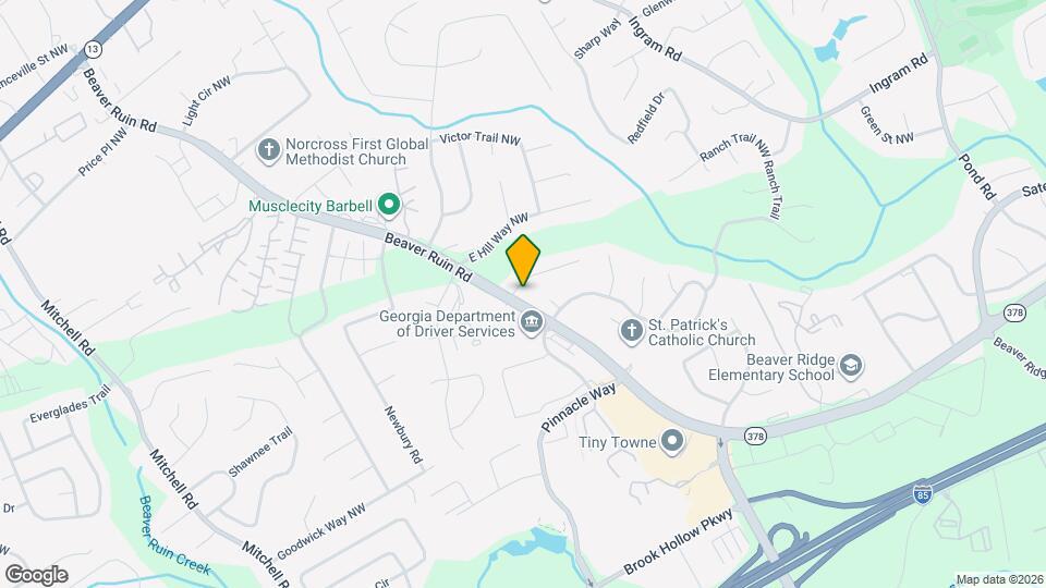 5196 Falconwood Ct NW Map and Location Details