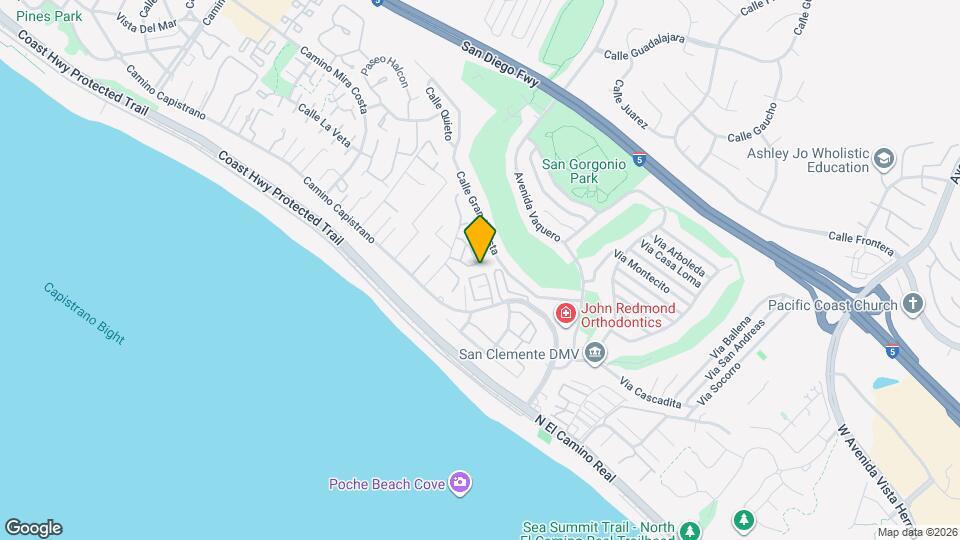 214 Del Gado Rd Map and Location Details