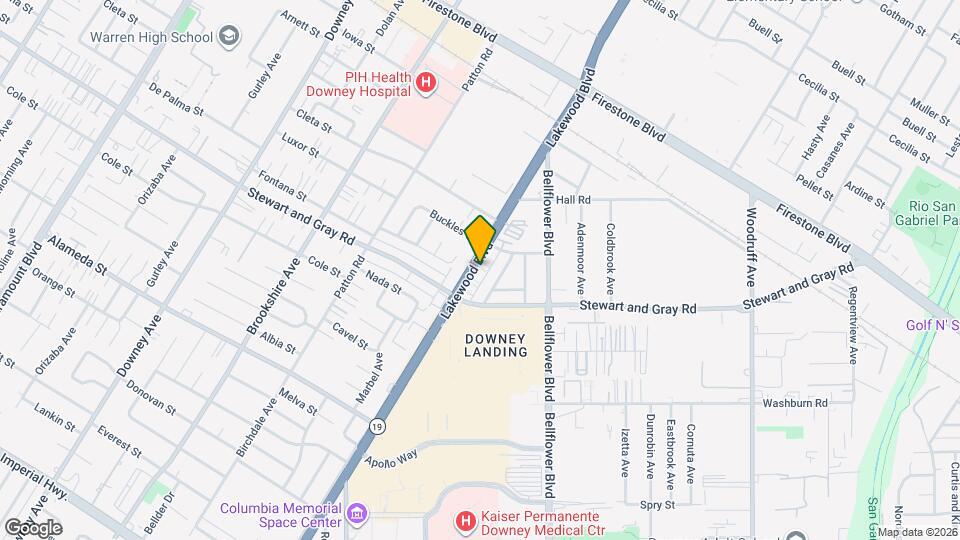 11734 1/2 Lakewood Blvd, Unit 11730 half Mapa y Detalles de la Ubicación
