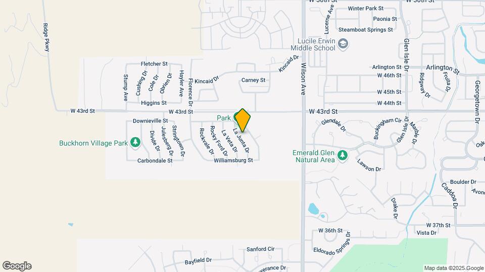 4154 La Junta Dr Map and Location Details