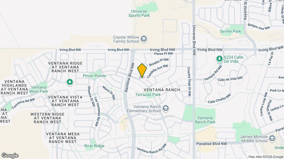 10400 Toscana St NW Map and Location Details