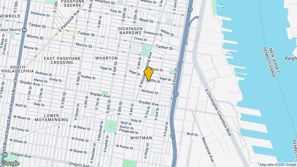 1917 S Galloway St Map and Location Details