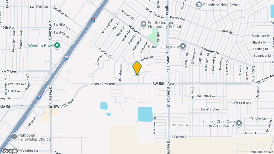 5706 Laguna Dr Map and Location Details