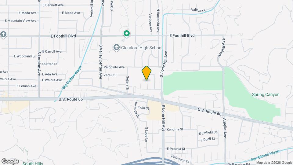 403 S Lupin Ln Map and Location Details