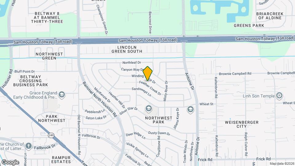 6902 Feather Creek Dr Map and Location Details
