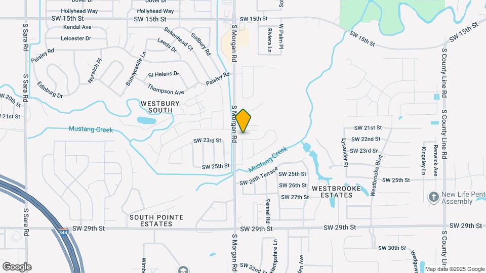 9733 SW 23rd St Map and Location Details