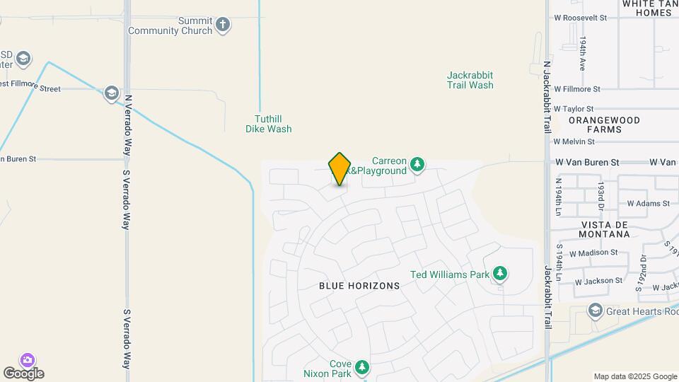 19996 W Mesquite Dr Mapa y Detalles de la Ubicación