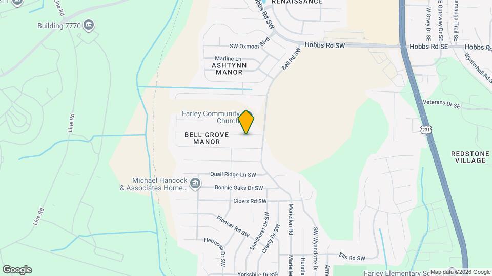 2413 Bell Manor Dr SW Map and Location Details