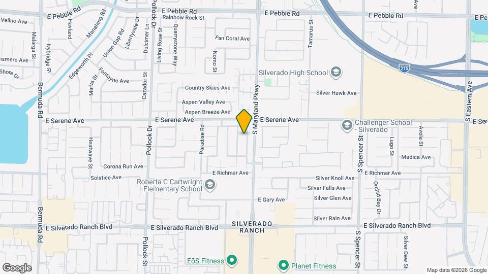 9371 Santa Fe Rose St Mapa y Detalles de la Ubicación